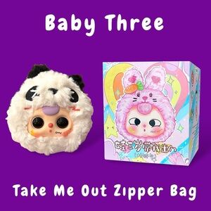 Baby Three Take Me Out Zipper Bag Panda